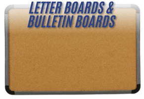 Letter Boards & Bulletin Boards