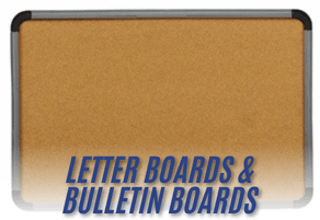 Letter Boards & Bulletin Boards