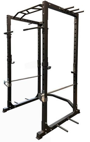 The Beast Commercial Quality Power Rack with 1500 lbs. Capacity