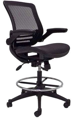 ElastiMesh All-Mesh Stool w/Flip Arms - 25