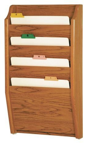 4 Pocket Chart/File Wall Rack