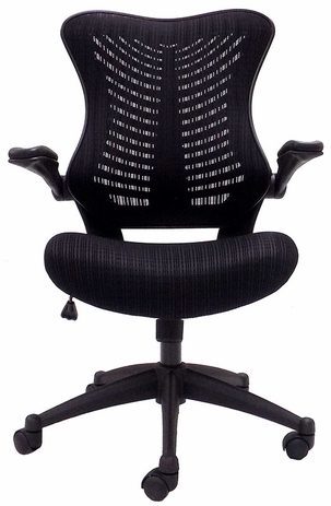 CurvForm Ergonomic Mesh Chair w/Flip Up Arms