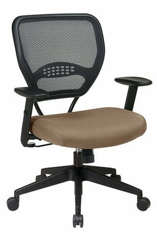 Air Grid Task Chair w/ Colored Fabric Seat!