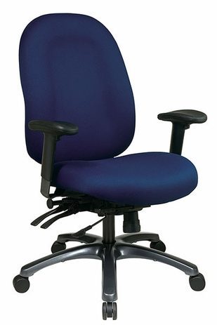 High Back Fully Adjustable Chair with Seat Slider
