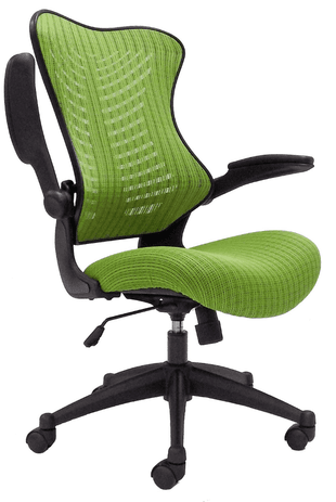 CurvForm Ergonomic Mesh Chair w/Flip Up Arms