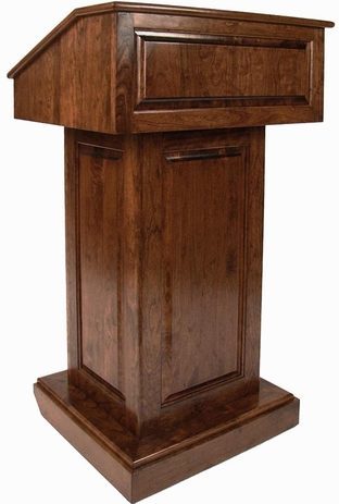 Counselor Cherry Wood Lectern