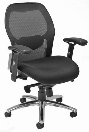Advanced Ergonomic Black Mesh Back Ultra Office Chair
