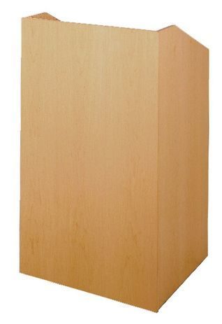 Square Edge Veneer Lectern 