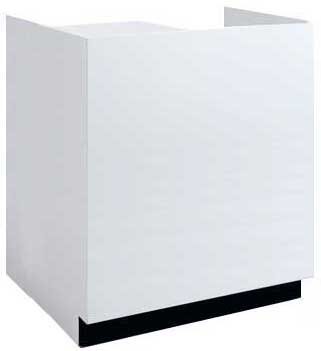 3'W Salon Reception Desk/ Check-In Counter - Other Sizes Available