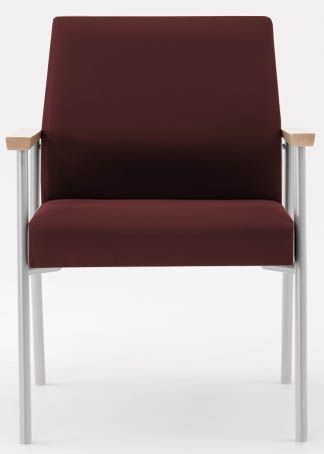 Mystic 400 Lb Capacity Guest Chair in Standard Fabric or Vinyl