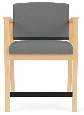 400 lb. Cap. Amherst Wood Frame Hip Chair in Standard Fabric or Vinyl