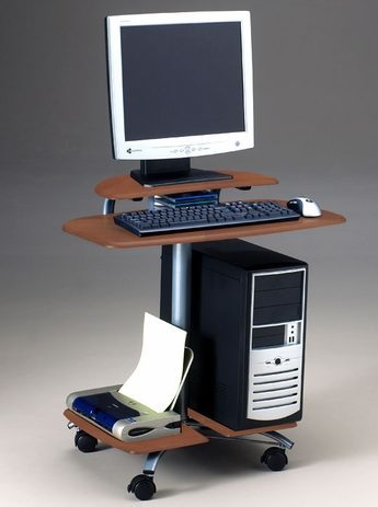 Flat Panel Display Computer Table