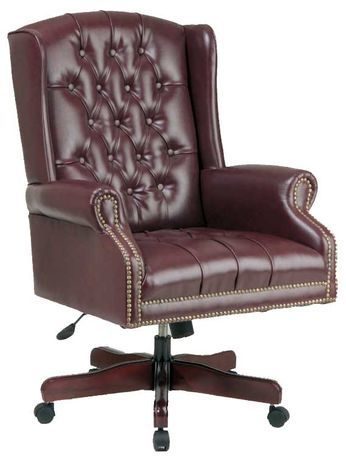 Traditional Wing Back Swivel Chair