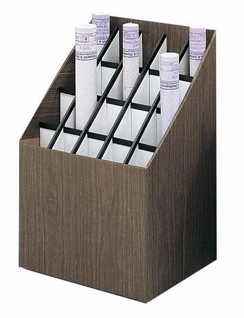 20 Compartment Upright Roll File