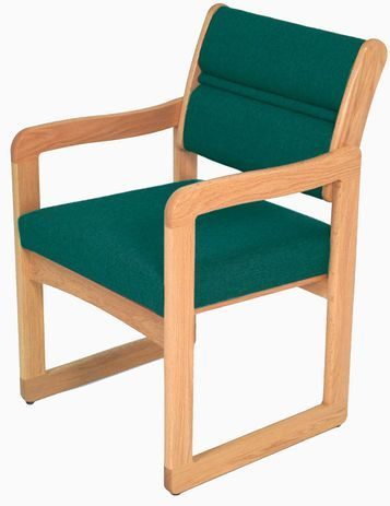 Oak Value Series 400lb Capacity Arm Chair