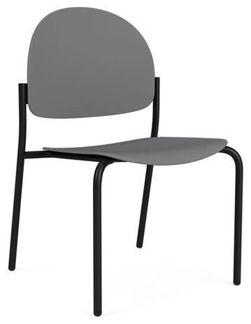 Chat Stackable Armless Polypropylene Guest Chair