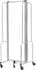 6'W x 6'H Whiteboard Folding Mobile Room Divider
