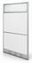 TrendSpaces Washable White Laminate Cubicles w/Glass Series - 67