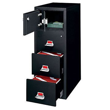 4-Drawer Legal FireKing Fireproof Safe-In-A-File