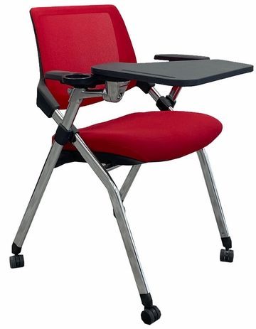 Tablet Arm Flip Seat Nesting Chair 
