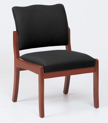 Franklin Armless Chair in Upgrade Fabric or Healthcare Vinyl