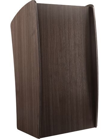 Ribbonwood Curved Non-Sound Podium