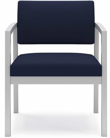 Lenox Steel Oversized 400 lb. Cap. Guest Chair in Standard Fabric/Vinyl