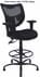 Heavy Duty 400 lb Cap. Mesh Drafting Stool - 26