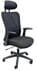 ProSupport Black Mesh Office Chair with Flip Arms & Headrest