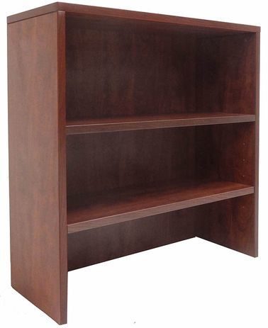 Cherry Lateral File/Cabinet Bookcase Hutch