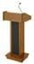 C.E.O. Solid Hardwood Lectern w/Sound System