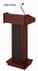 C.E.O. Solid Hardwood Lectern w/Sound System