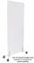 White Laminate Mobile Washable Office Partition Series - 24