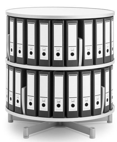 2-Tier Binder Carousel