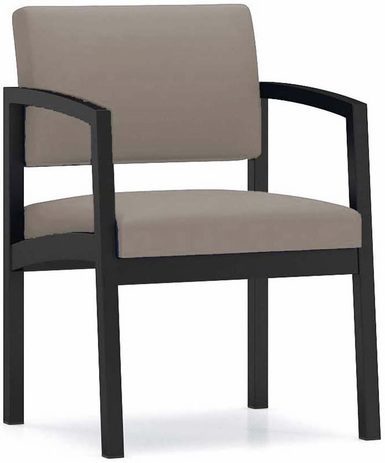Lenox Steel 300 lb. Cap. Guest Chair in Upgrade Fabric/Healthcare Vinyl