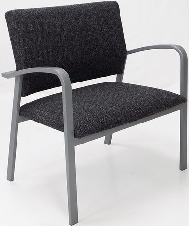 Newport 750 lb Bariatric Guest Chair in Standard Fabric or Vinyl