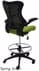 CurvForm Flip Up Arm Mesh Drafting Stool w/ 23-1/2