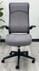 Mesh High Back Desk Chair with Flip Up Arms and Cloth Seat