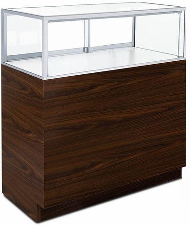 3'W Full-View Counter Merchandise Locking Display Case - Other Sizes Available