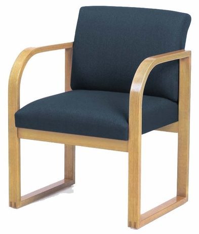 Arm Chair in Upgrade Fabric or Healthcare Vinyl