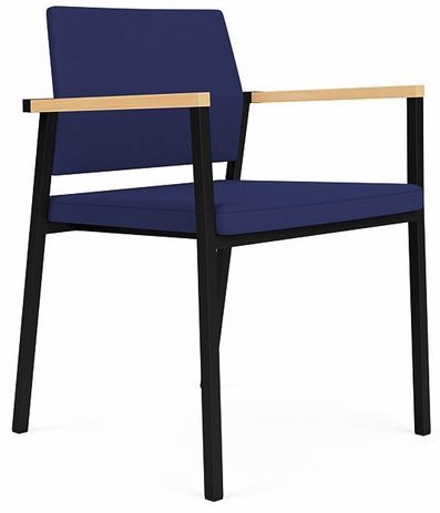 Avon Fully Upholstered Stackable Guest Chair in Standard Fabric or Vinyl