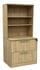 Beaumont 2-Drawer Locking Lateral File w/Bookcase Hutch