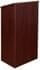 Non-Sound Lectern in Mahogany Laminate