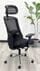Black Mesh Ergonomic Office Chair with Molded Foam Seat