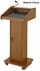 C.E.O. Solid Hardwood Lectern w/Sound System