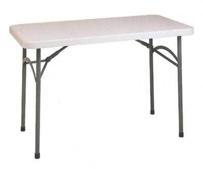 4' Resin Folding Table