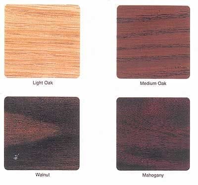 Laminate Colors - click to enlarge.