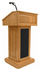 Counselor Evolution Solid Wood Sound Lectern 