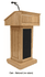 Counselor Evolution Solid Wood Sound Lectern 