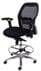 Black Mesh Advanced Ergonomic Ultra Office Stool w/ 25
